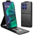 Motorola Edge 60 Stylus Custodia verticale con supporto - Nera