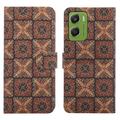 Custodia a portafoglio Motorola Edge 70 Bohemian - Cuori