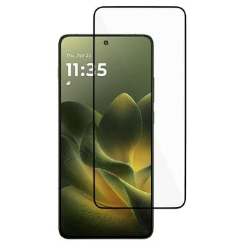 Motorola Edge 70 Protezione dello schermo in vetro temperato a copertura totale - 9H - Bordo nero