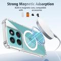 Custodia ibrida magnetica per Motorola Edge 70 Fusion/70 Fusion+/70 Pro/70 Pro+ - Trasparente