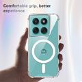 Custodia ibrida magnetica per Motorola Edge 70 Fusion/70 Fusion+/70 Pro/70 Pro+ - Trasparente