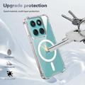 Custodia ibrida magnetica per Motorola Edge 70 Fusion/70 Fusion+/70 Pro/70 Pro+ - Trasparente