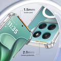 Custodia ibrida magnetica per Motorola Edge 70 Fusion/70 Fusion+/70 Pro/70 Pro+ - Trasparente