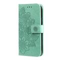 Custodia a portafoglio per Motorola Edge 70 Fusion/70 Fusion+ serie Mandala - Verde
