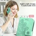 Custodia a portafoglio per Motorola Edge 70 Fusion/70 Fusion+ serie Mandala - Verde