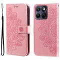 Custodia a portafoglio per Motorola Edge 70 Fusion/70 Fusion+ serie Mandala - Rosa