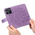 Custodia a portafoglio per Motorola Edge 70 Fusion/70 Fusion+ serie Mandala - Viola