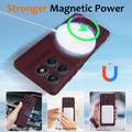 Custodia in silicone liquido per Motorola Edge 70 - compatibile con MagSafe - Vino Rosso