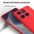Custodia in silicone liquido con cinghia a mano per Motorola Edge 70