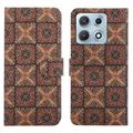 Custodia a portafoglio Motorola Edge 70 Max Bohemian - Cuori