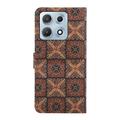 Custodia a portafoglio Motorola Edge 70 Max Bohemian - Cuori