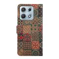 Custodia a portafoglio Motorola Edge 70 Max Bohemian - Petali
