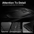Custodia in TPU spazzolato per Motorola Edge 70 Max/Lenovo Legion Y70 (2026) - Fibra di Carbonio