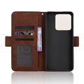 Custodia a portafoglio per Motorola Edge 70 Max - Marrone
