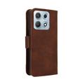 Custodia a portafoglio per Motorola Edge 70 Max - Marrone