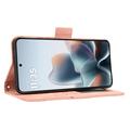 Custodia per Motorola Edge 70 Max con portamonete - Rosa