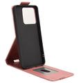 Motorola Edge 70 Max Custodia verticale con supporto - Oro rosa