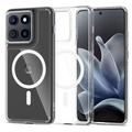 Custodia Ibrida Magnetica Tech-Protect Flexair per Motorola Edge 70 Pro - Trasparente