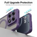 Custodia MagSafe UltraGuard Matte per Motorola Edge 70 Pro - Viola scuro