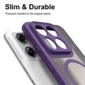Custodia MagSafe UltraGuard Matte per Motorola Edge 70 Pro - Viola scuro