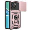 Custodia ibrida con anello rotante e protezione per fotocamera per Motorola Edge 70