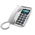 Telefono fisso Motorola FW500L 4G con tasti grandi - Bianco