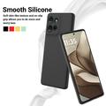 Custodia in silicone liquido con cinghia a mano per Motorola Moto G 2026/G Play 2026 - Nera