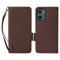 Custodia a portafoglio con chiusura magnetica per Motorola Moto G05/E15