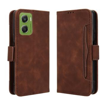 Custodia a portafoglio per Motorola Moto G06/G06 Power - Marrone
