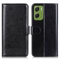Motorola Moto G06/G06 Power Custodia a portafoglio con supporto - Nera
