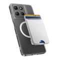 Custodia Ibrida per Motorola Moto G15/G15 Power/G17/G17 Power - compatibile con MagSafe - Trasparente