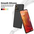 Custodia in silicone liquido con cinghia a mano per Motorola Moto G17 Power/G17/G15
