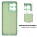 Custodia in silicone liquido con cinghia a mano per Motorola Moto G17 Power/G17/G15