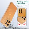Custodia Ibrida Antigraffio per Motorola Moto G17 Power/G17/G15 - Trasparente