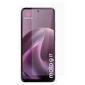 Protezione dello schermo in vetro temperato per Motorola Moto G17 - 9H - Case Friendly - Trasparente