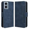 Custodia a Portafoglio Serie Cardholder per Motorola Moto G34 - Blu