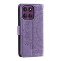 Custodia a portafoglio Mandala per Motorola Moto G37/G47 con cinturino da polso - Viola