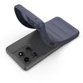 Cover in TPU Rugged per Motorola Moto G37 Power - Blu Scuro