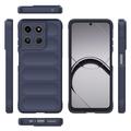 Cover in TPU Rugged per Motorola Moto G37 Power - Blu Scuro