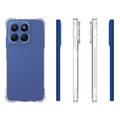 Custodia in silicone antiurto per Motorola Moto G37 Power - Trasparente