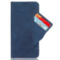 Custodia a portafoglio per Motorola Moto G55 - Blu