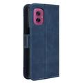 Custodia a portafoglio per Motorola Moto G55 - Blu