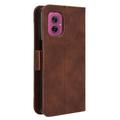 Custodia a portafoglio per Motorola Moto G55 - Marrone