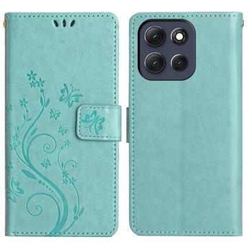 Custodia a Portafoglio per Motorola Moto G56 Serie Butterfly