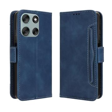 Custodia a portafoglio per Motorola Moto G56 - Blu