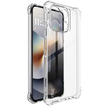 Custodia in TPU Imak Drop-Proof per Motorola Moto G56 - Trasparente