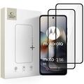 Protezione dello schermo in vetro temperato Motorola Moto G56 Tech-Protect Glass Fit+ - 2 pz. - Nero