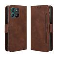 Custodia a portafoglio per Motorola Moto G67 Power/G57 Power/G57 - Marrone