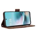 Custodia a portafoglio per Motorola Moto G67 Power/G57 Power/G57 - Marrone