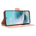 Custodia per Motorola Moto G67 Power/G57 Power/G57 con portamonete - Rosa